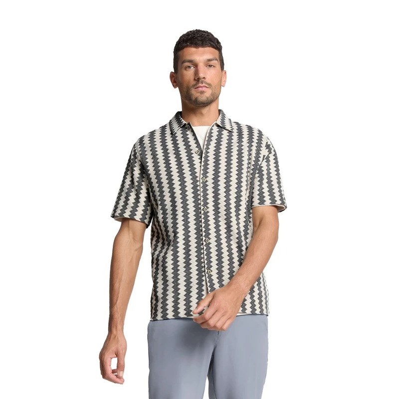 Heren Overhemd 28490488 No Excess OFF-WHITE