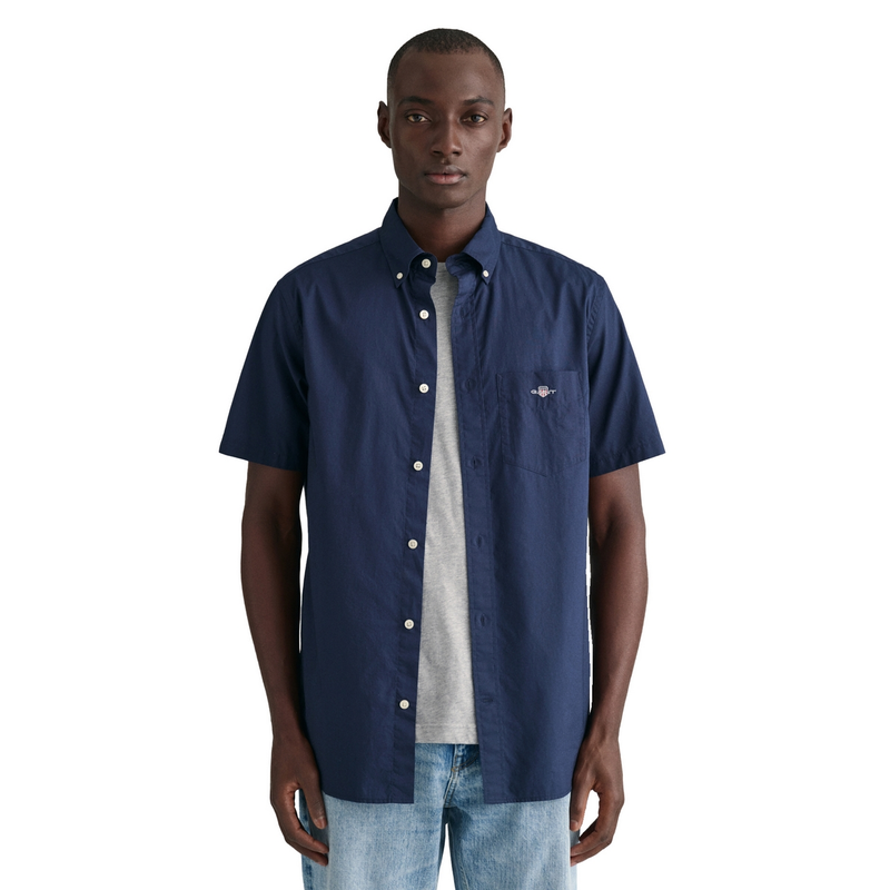 Heren Overhemd 3000101.410 Gant NAVY