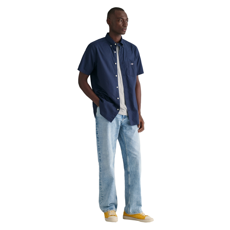 Heren Overhemd 3000101.410 Gant NAVY