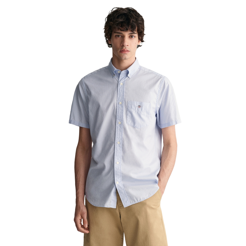 Heren Overhemd 3000101.455 Gant BLEU