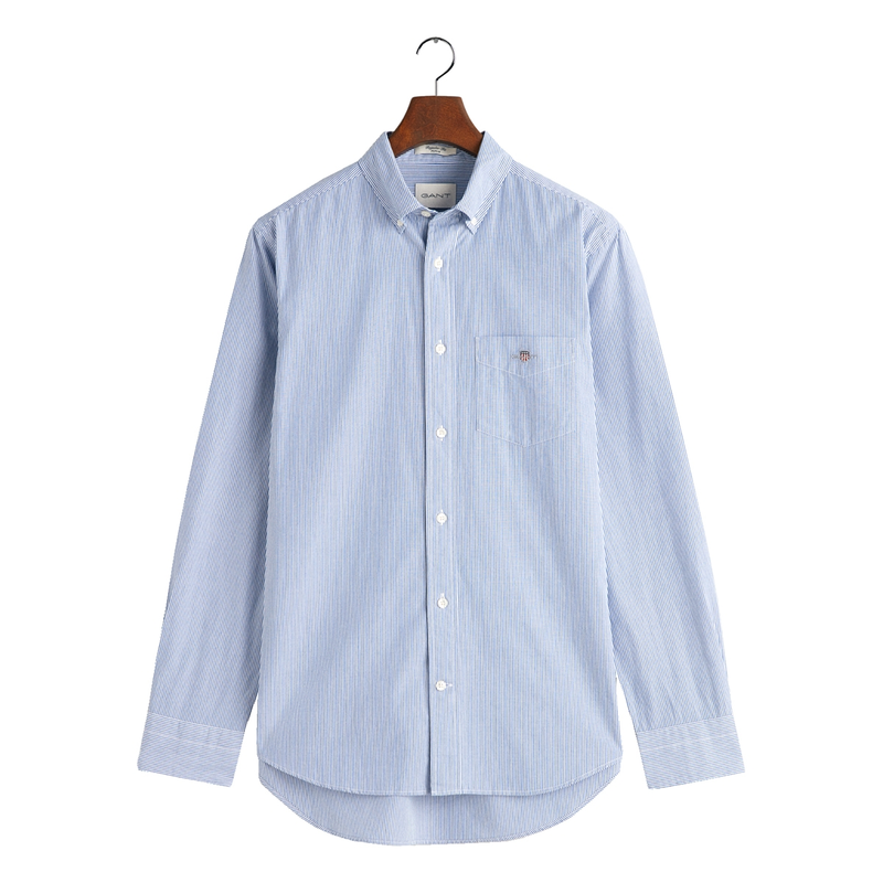 Heren Overhemd 3000140.436 Gant BLEU