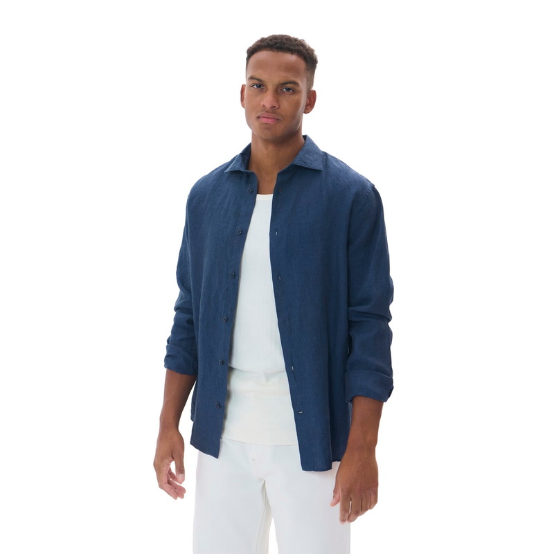 Heren Overhemd 30205841 Matinique NAVY