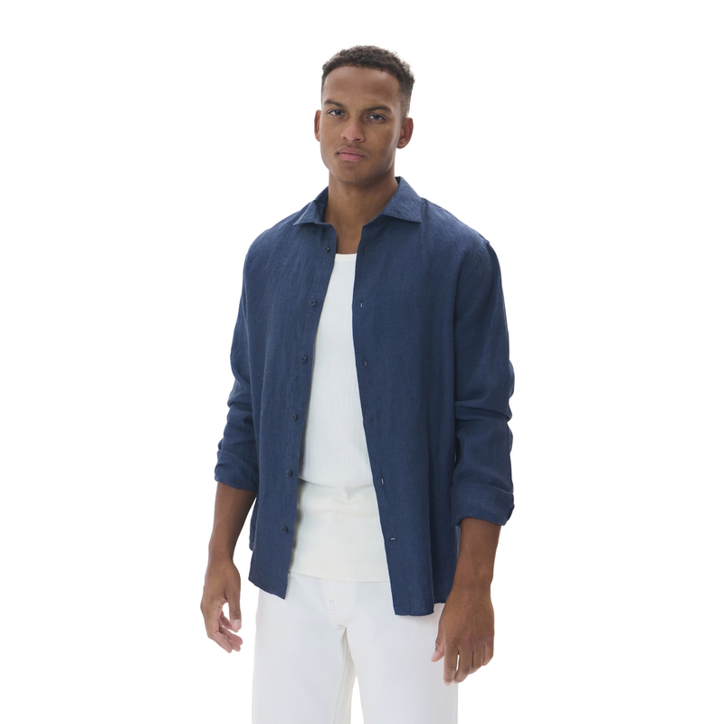 Heren Overhemd 30205841 Matinique NAVY