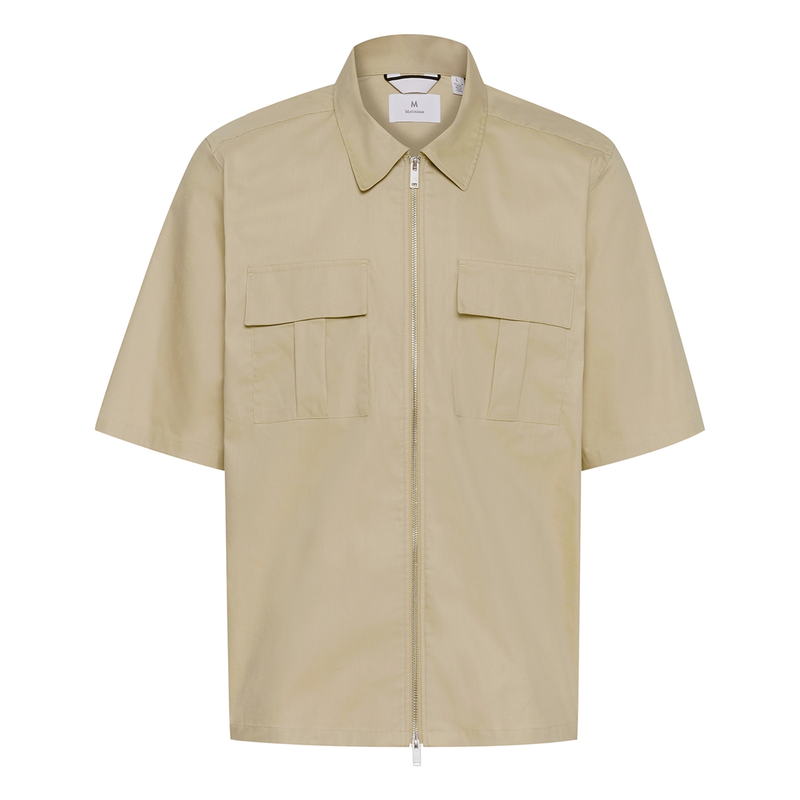 Heren Overhemd 30207841 Matinique TAUPE