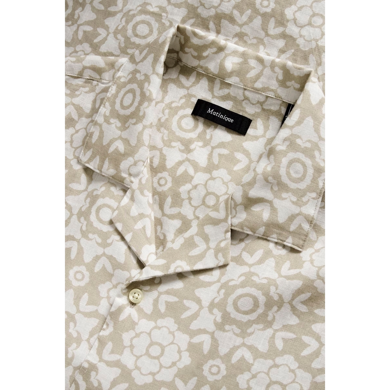 Heren Overhemd 30208076 Matinique TAUPE