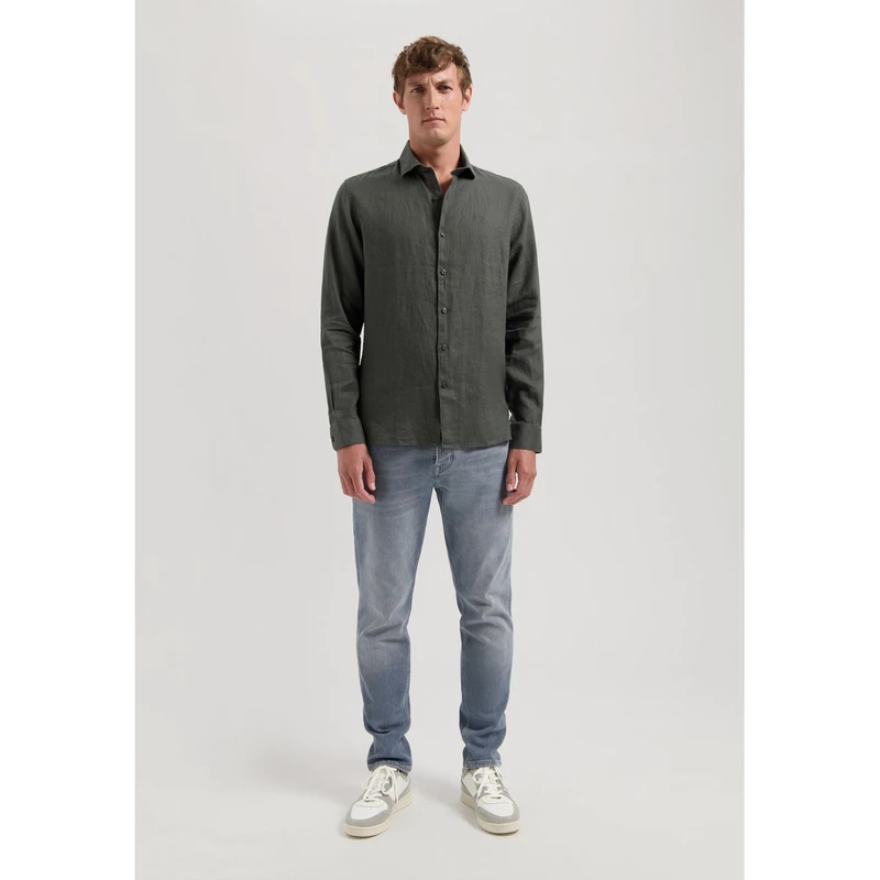 Heren Overhemd 303710 Jagger Dstrezzed MIDDEN GRIJS