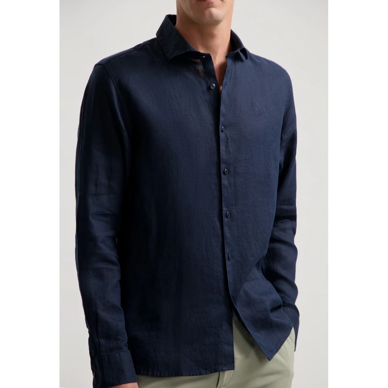 Heren Overhemd 303710 Jagger Dstrezzed NAVY