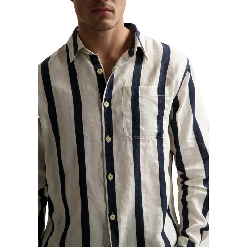 Heren Overhemd 303806 Miller Dstrezzed NAVY