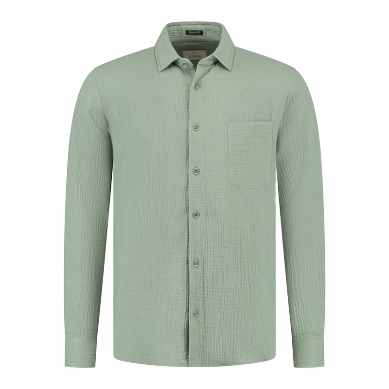 Heren Overhemd 303816 Axton Dstrezzed LILA
