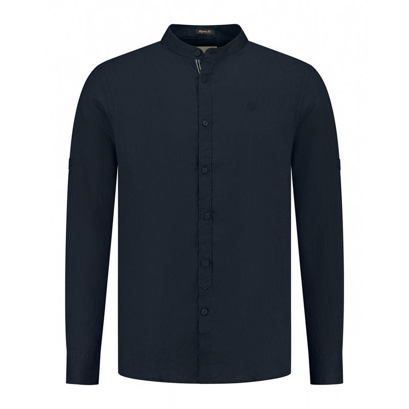 Heren Overhemd 303900 Andru Mao Dstrezzed NAVY