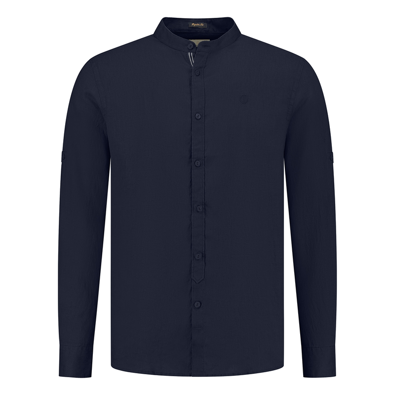 Heren Overhemd 303900 Andru Mao Dstrezzed NAVY
