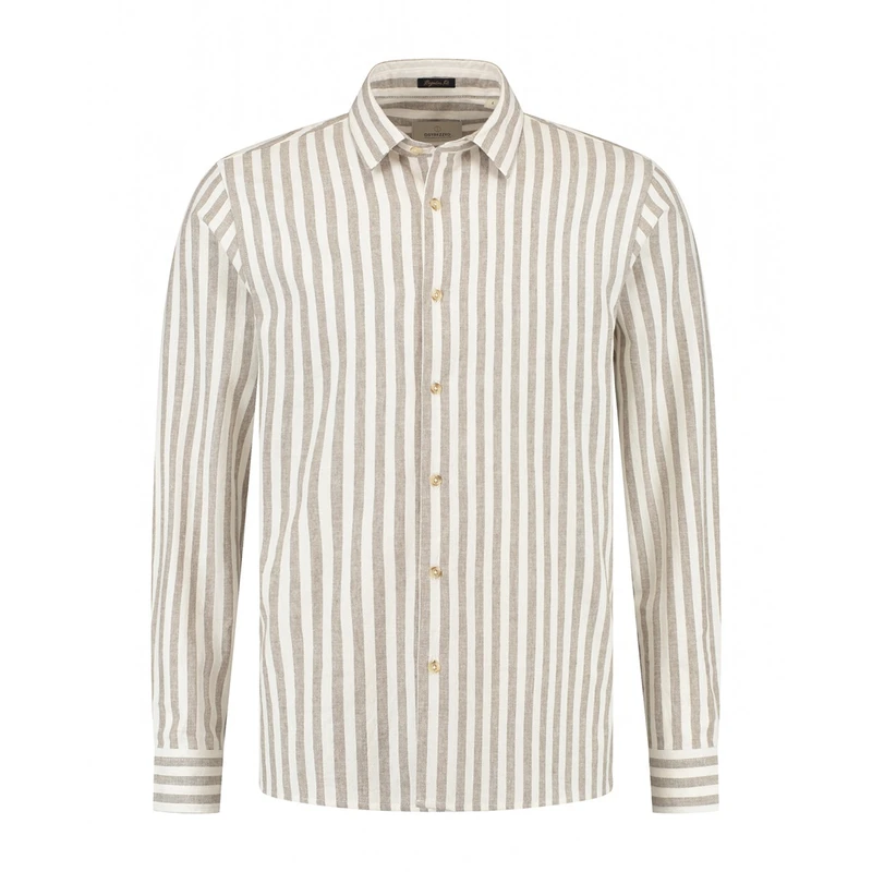 Heren Overhemd 303928 Philip Dstrezzed BEIGE