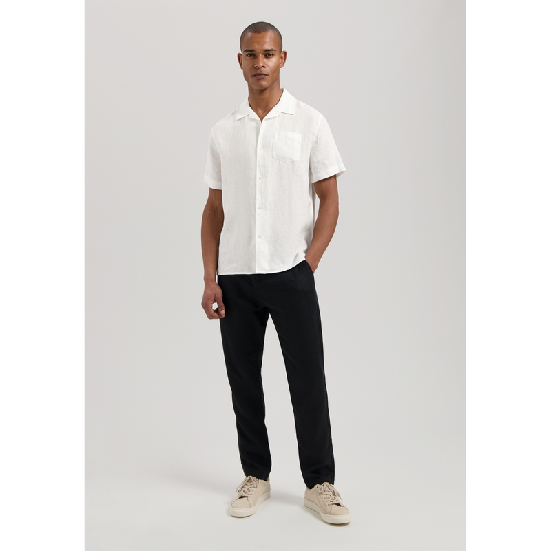 Heren Overhemd 311480 Hero Resort Dstrezzed Wit