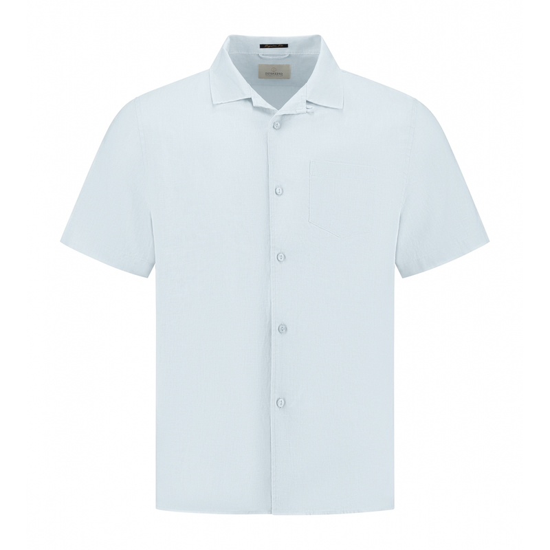 Heren Overhemd 311480 Hero Resort Dstrezzed BLAUW MELE