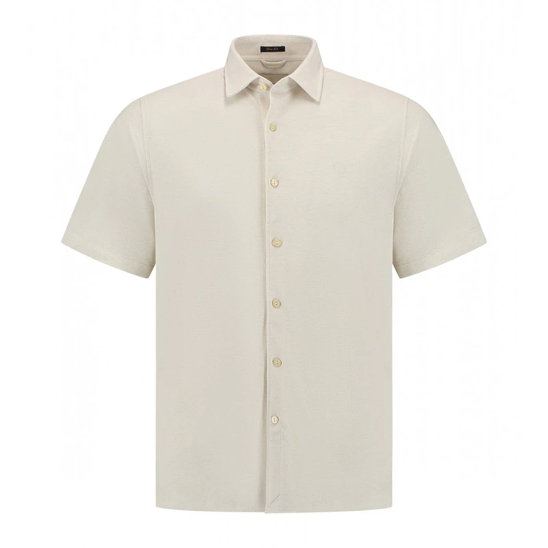 Heren Overhemd 311482 Anthony Dstrezzed OFF-WHITE