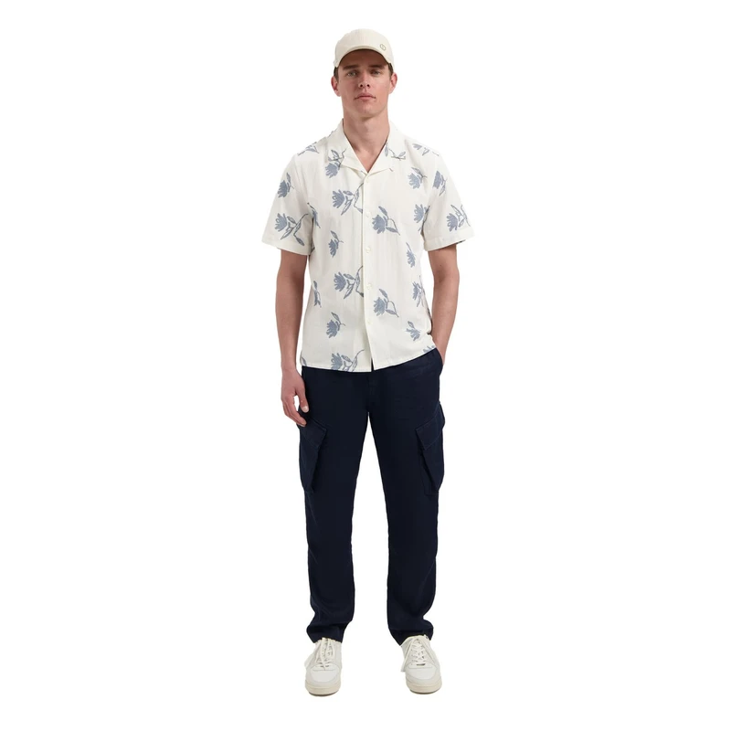 Heren Overhemd 311492 Isidro Resort Dstrezzed BLEU