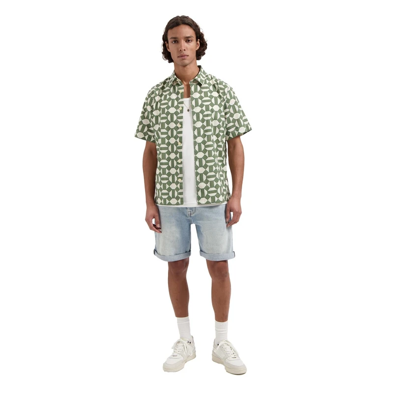 Heren Overhemd 311494 Aly Dstrezzed ARMY
