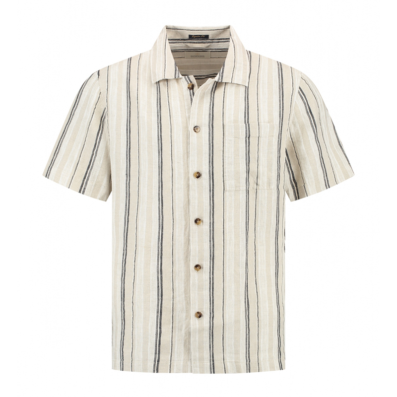 Heren Overhemd 311496 Gene Dstrezzed MIDDEN GRIJS
