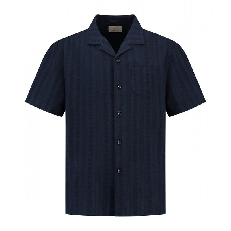 Heren Overhemd 311506 Sirius Resort Dstrezzed NAVY