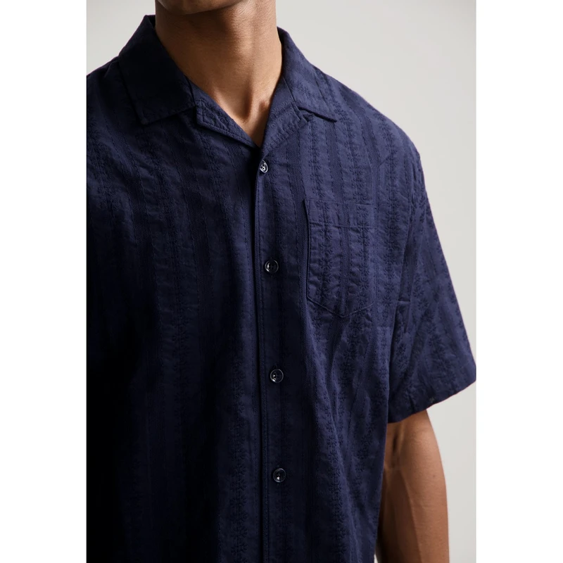 Heren Overhemd 311506 Sirius Resort Dstrezzed NAVY