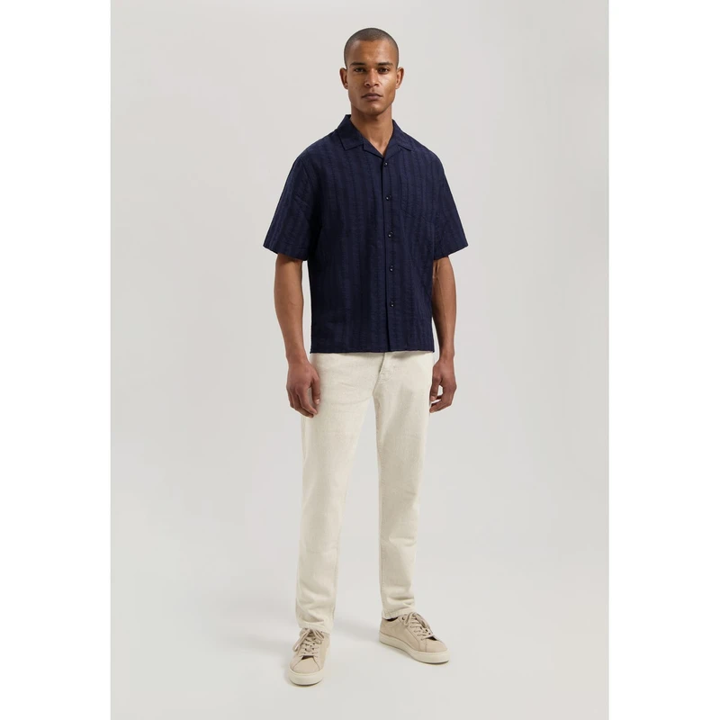 Heren Overhemd 311506 Sirius Resort Dstrezzed NAVY