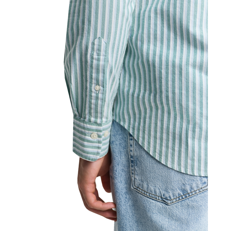 Heren Overhemd 3250028.322 Gant GROEN