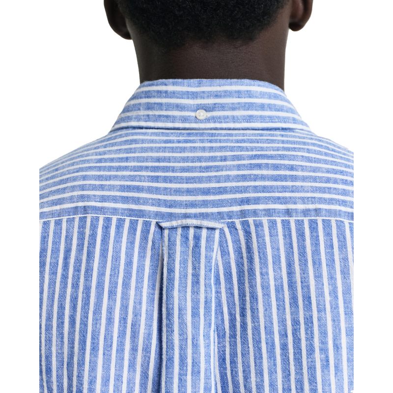 Heren Overhemd 3250039.407 Gant INDIGO BLUE