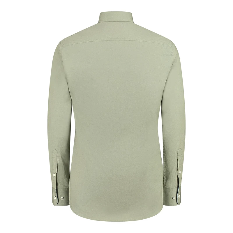 Heren Overhemd 327670-71 Brighton Blue GROEN