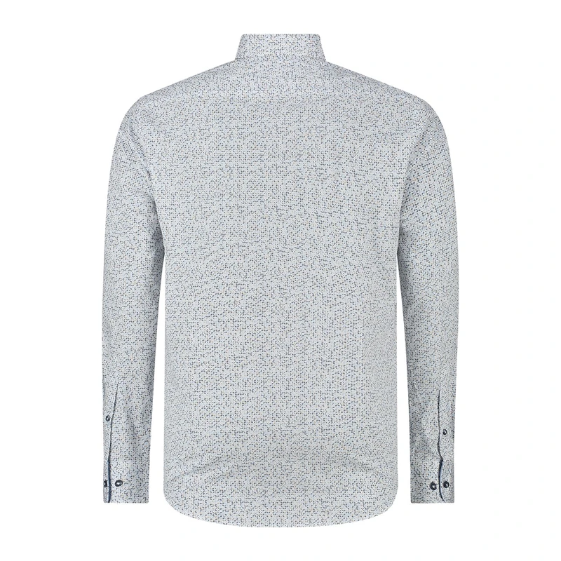 Heren Overhemd 41-6670 Brighton Blue CAMEL