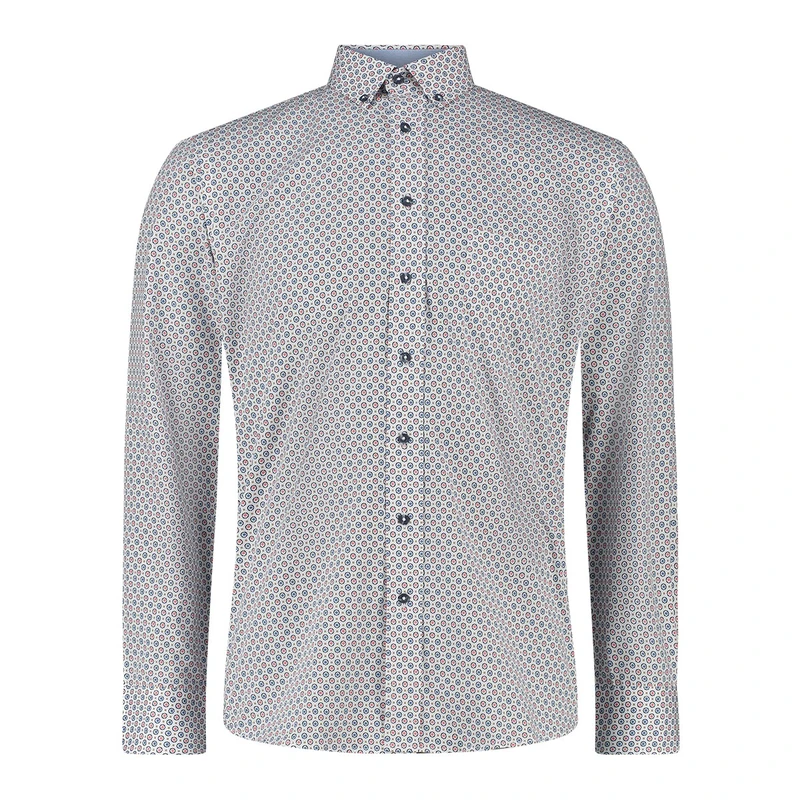 Heren Overhemd 41-6670 Brighton Blue ROZE