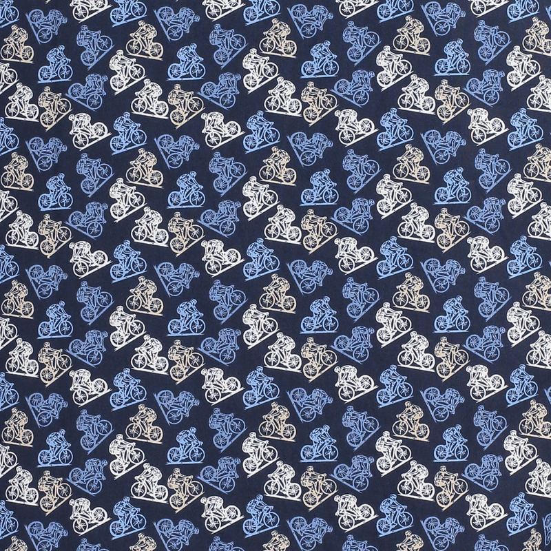 Heren Overhemd 427670-73.608 Brighton Blue NAVY