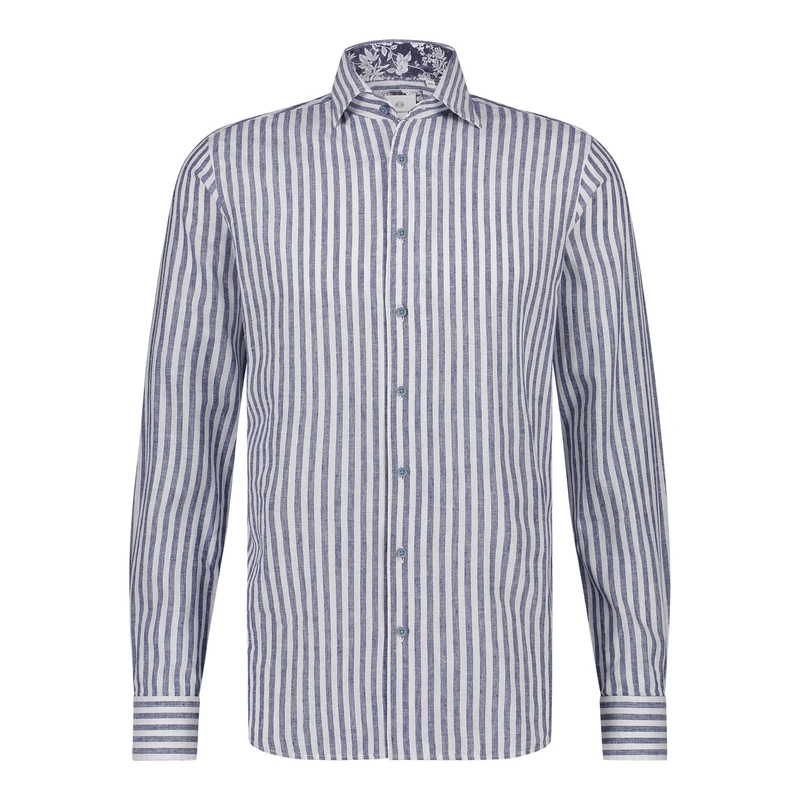 Heren Overhemd 5114.51 Blue Industry NAVY