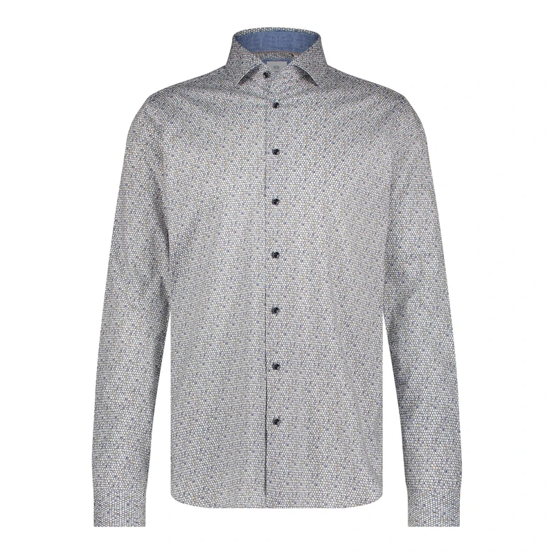 Heren Overhemd 5116.51 Blue Industry ZAND