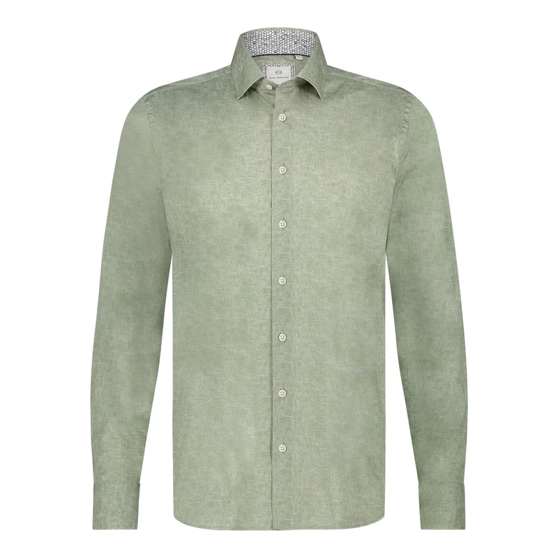 Heren Overhemd 5117.51 Blue Industry GROEN