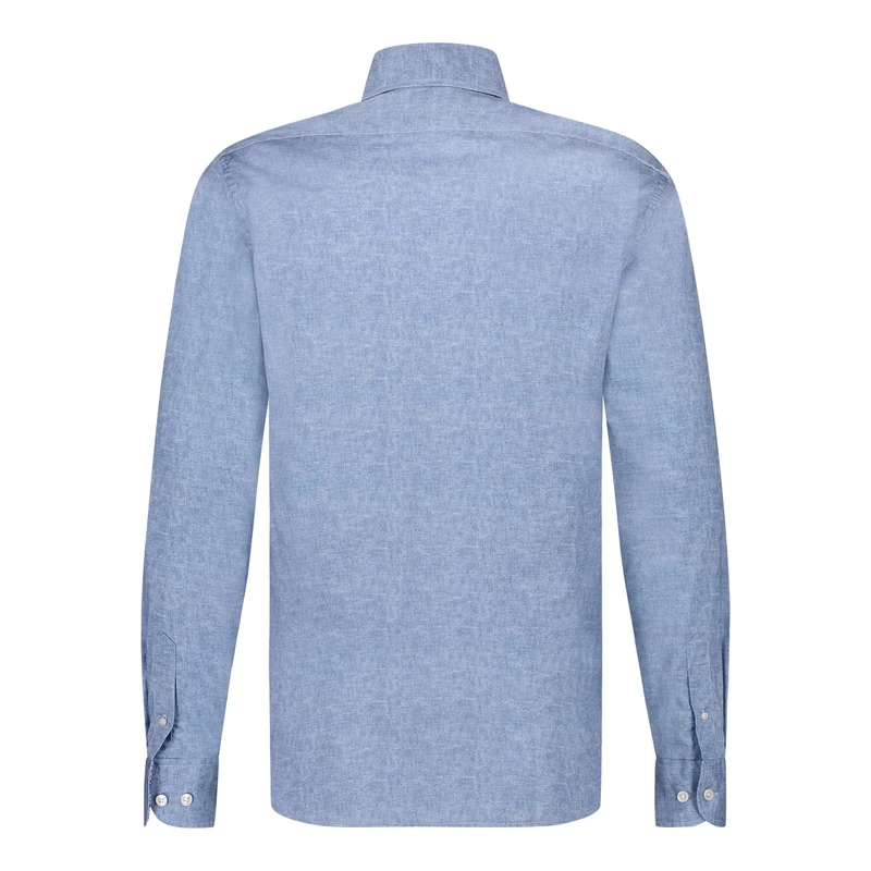 Heren Overhemd 5117.51 Blue Industry INDIGO BLUE