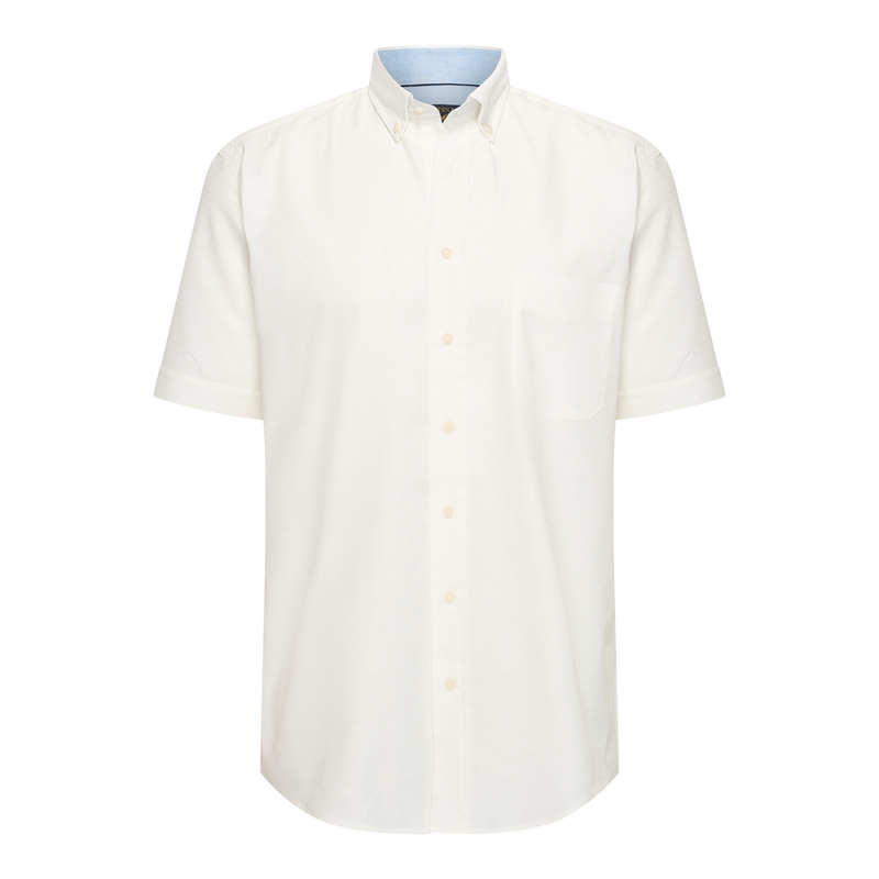 Heren Overhemd 516670-73 Brighton Blue Wit