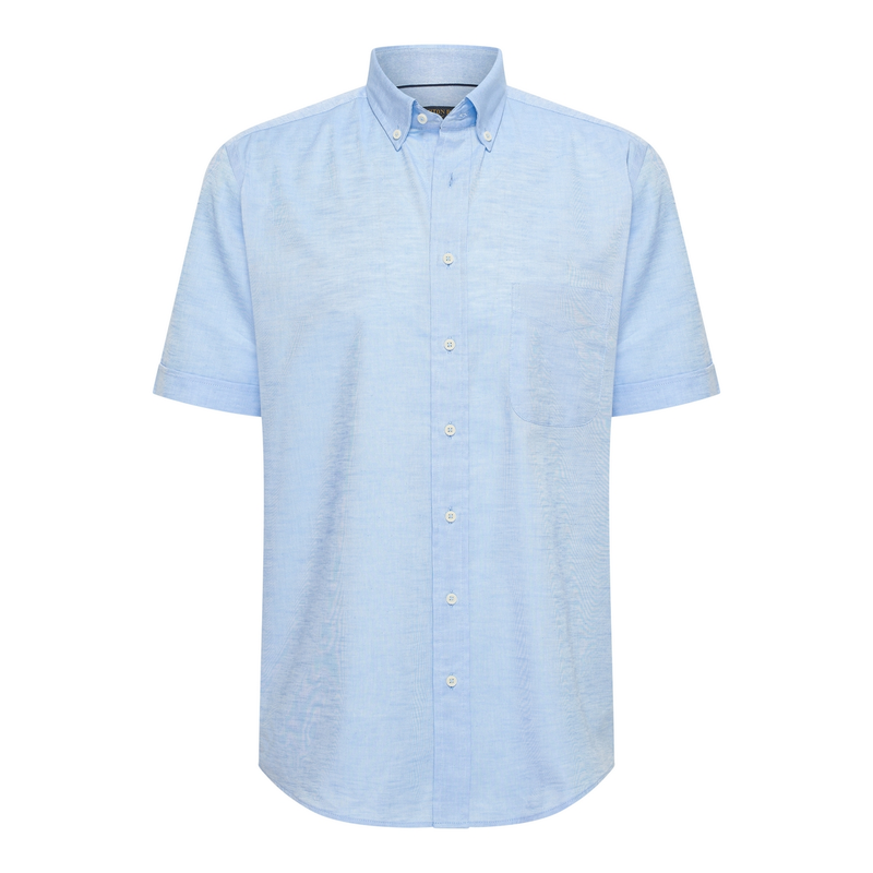 Heren Overhemd 516670-73 Brighton Blue BLEU