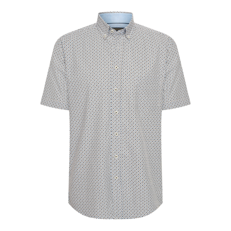 Heren Overhemd 516670-73 Brighton Blue MIDDEN BLAUW