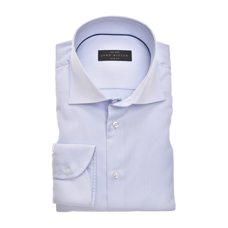 Heren Overhemd 5343511 John Miller BLEU