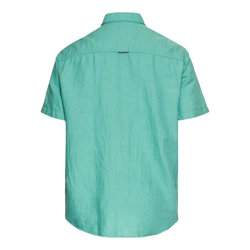Heren Overhemd 5S56409256 Camel Active GROEN