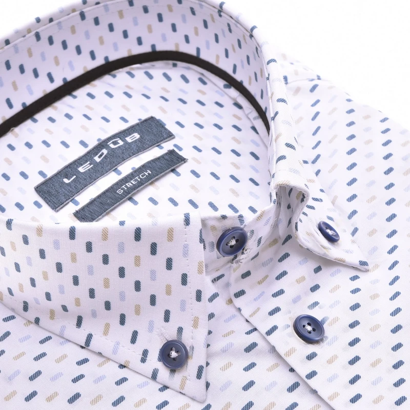 Heren Overhemd 701790 Ledub NAVY