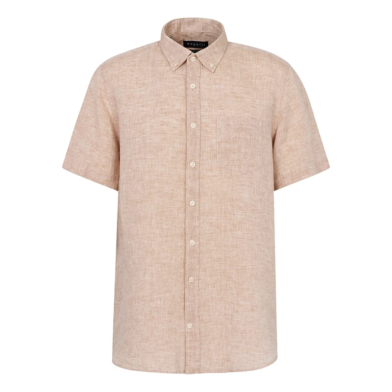 Heren Overhemd 78900C 9450 Bugatti TAUPE
