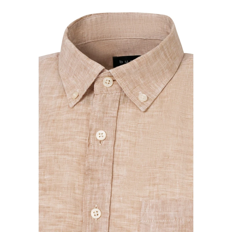 Heren Overhemd 78900C 9450 Bugatti TAUPE