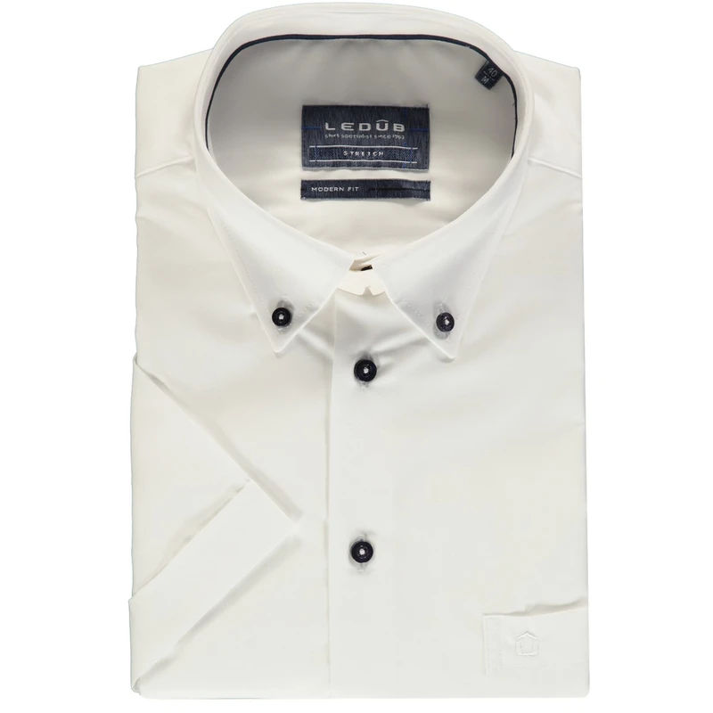Heren Overhemd 801593 Ledub Wit