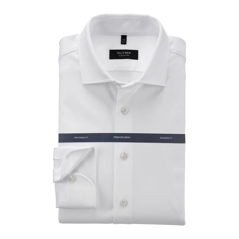 Heren Overhemd 850144 Olymp Signature Wit