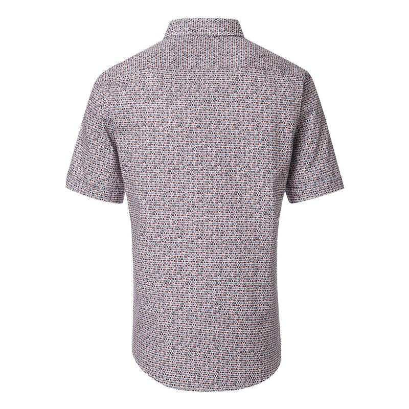 Heren Overhemd 954392200 Casa Moda BLAUW DESSIN