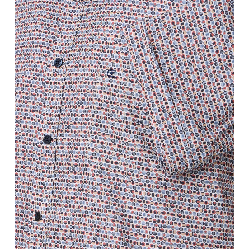 Heren Overhemd 954392200 Casa Moda BLAUW DESSIN