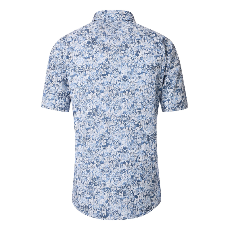 Heren Overhemd 954393200 Casa Moda BLAUW DESSIN