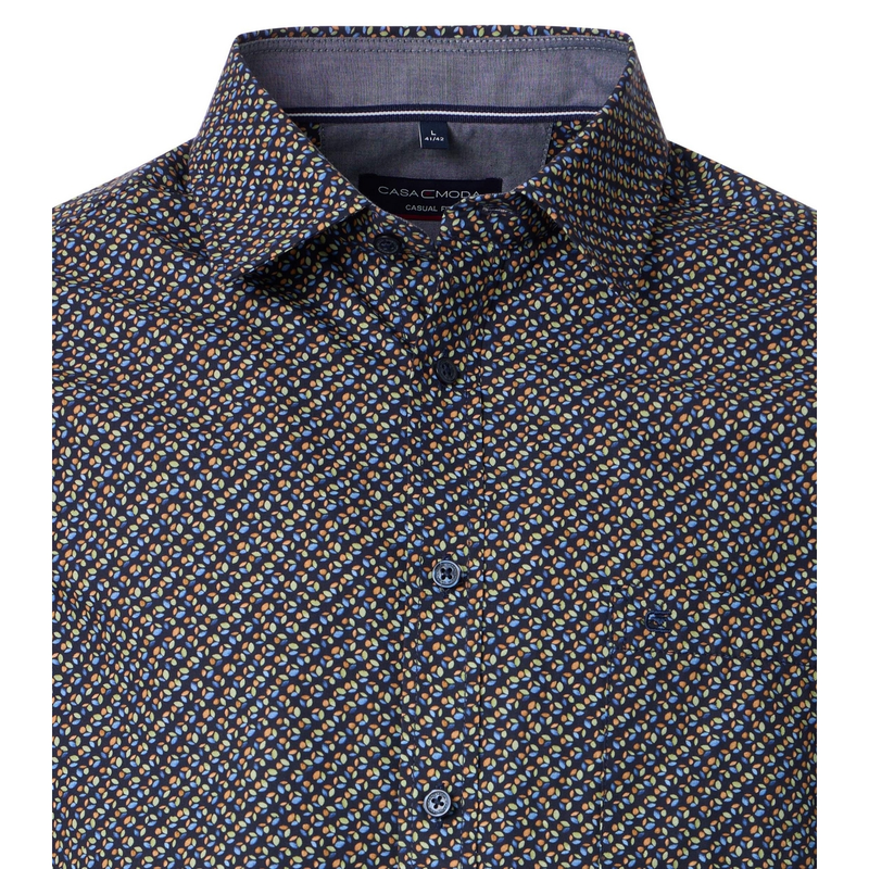 Heren Overhemd 954393600 Casa Moda NAVY