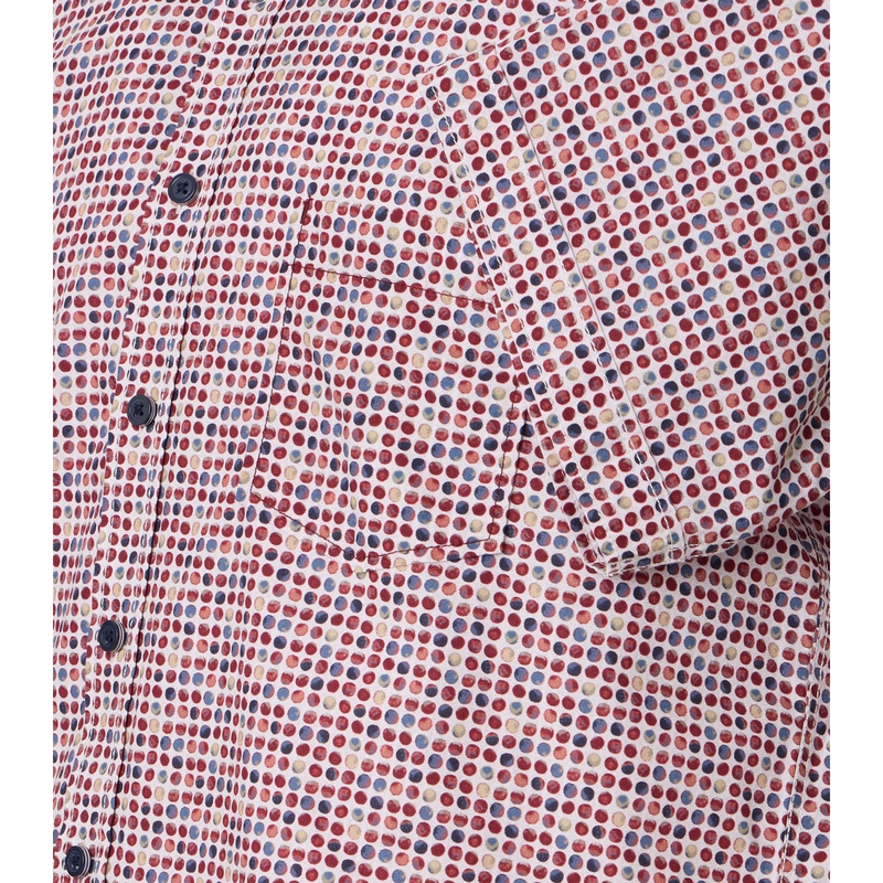 Heren Overhemd 954394900 Casa Moda ROOD